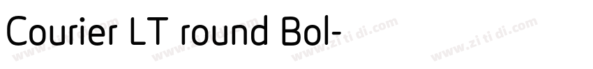 Courier LT round Bol字体转换 Courier LT round Bol字体转换